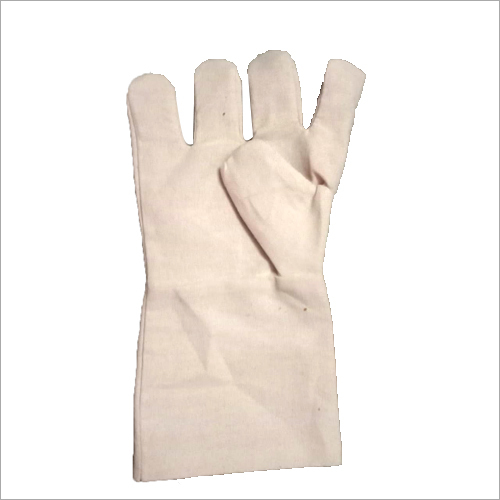 Plain Canvas Hand Gloves