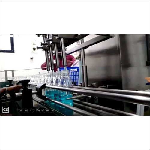 4 Head Volumetric Liquid Filling & Capping Machine