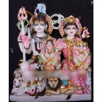 Gorishankar Marble Statue - Height: 24 Inches Inch (in)
