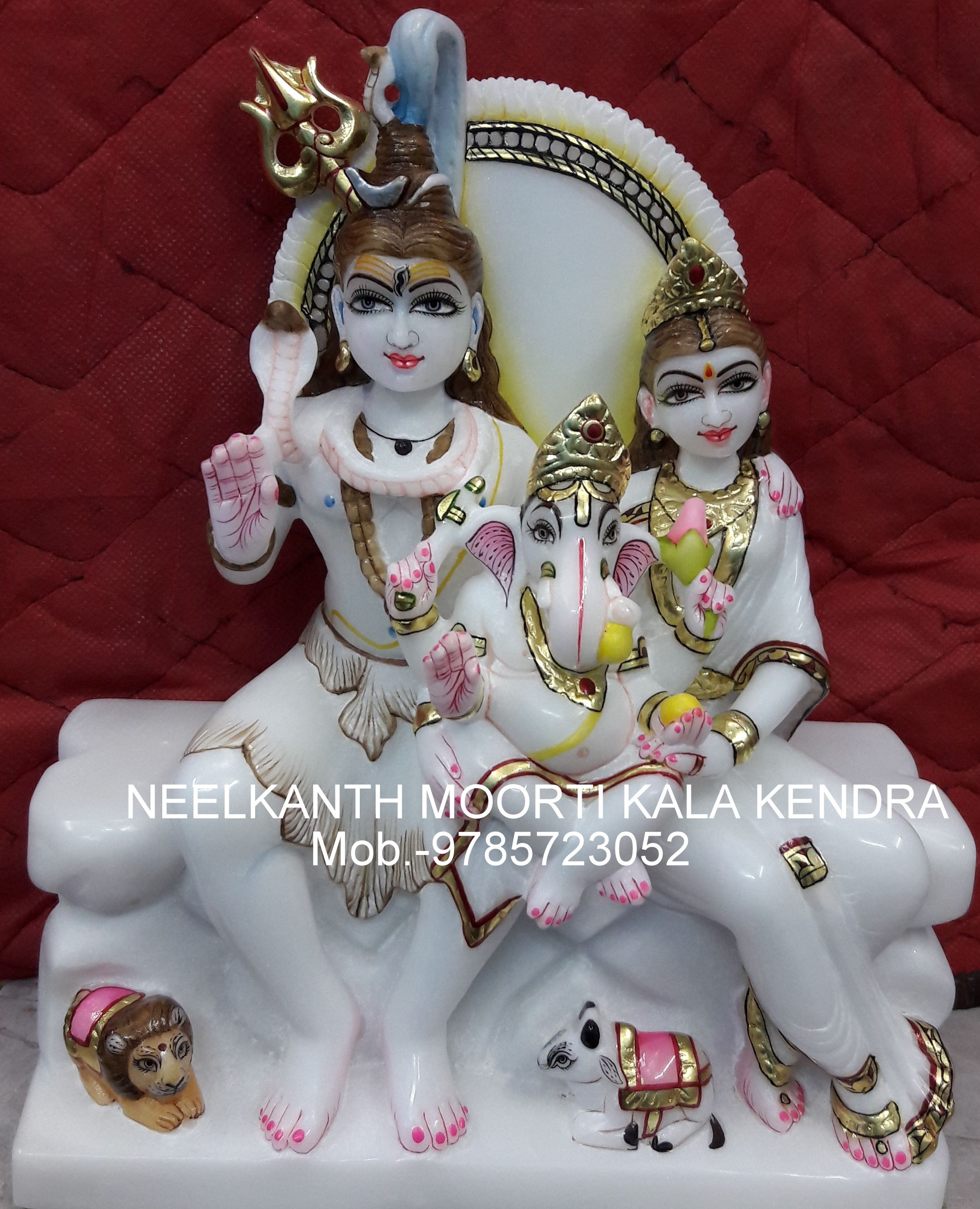 Lord shiva Marble statue