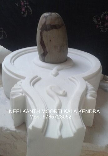 Jocha Shivling White Marble