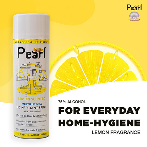 Lemon Scented Multipurpose Disinfectant Spray