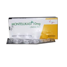 10 mg Montelukast Sodium Tablets By VEE EXCEL DRUGS AND PHARMACEUTICALS PVT LTD