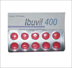 Ibuvil 400 Tablets By VEE EXCEL DRUGS AND PHARMACEUTICALS PVT LTD