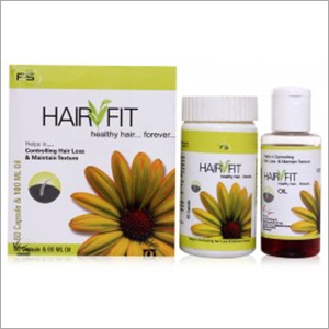 Hair Fit Oil And Capsules Grade: Herbal