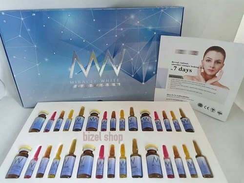 Miracle White 18000mg Glutathione Injections