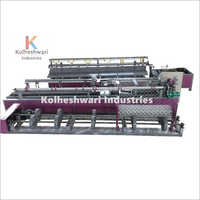 Fully Automatic Chain Link Fencing Machine - Premium Quality Raw Material, 7x7 Inch Dimensions, 440 Volt, 2300 Kg Weight | High Efficiency, Low Noise, Touch Screen Control