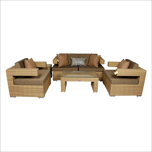 5 Seater Wicker Sofa Set