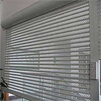 Automatic Rolling Shutter - Supreme Quality Components, Vertical Opening Pattern , Customized Insulation In White Finish