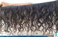 Unprocessed curly machine weft  best human hair extensions