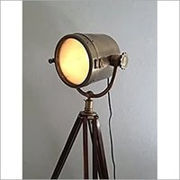 searchlight tripod floor lamp