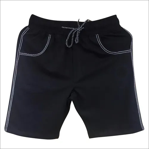 Mens Cotton Shorts - Black, M/L/XL/XXL Size | Plain Dyed, Trendy Summer Wardrobe Essential