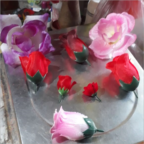 Decoration Plastic Flower - Plastic Material, Various Colors | Washable, Durable, Tear Resistant, Moisture Proof Finish, Low Maintenance