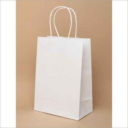5X12 Inch White Kraft Paper Bags