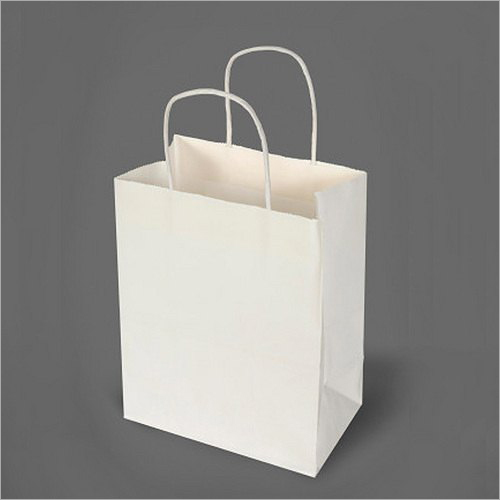 5X10 Inch White Kraft Paper Bag