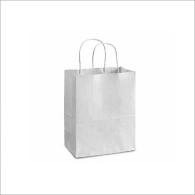 4X10 Inch White Kraft Paper Bag