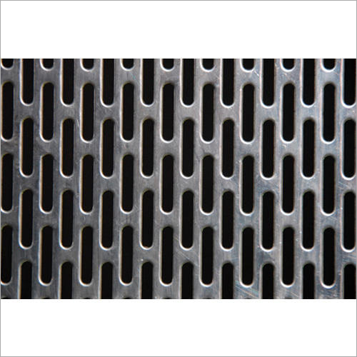Capsule Hole Perforated Sheet By SHREE GANESH PERFORATED INDUSTRIES