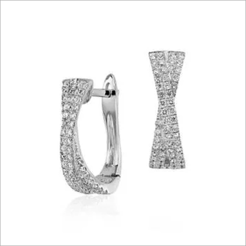 Sterling silver Huggie earrings