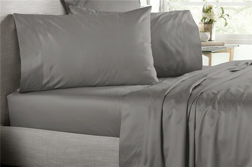 4 Piece Bed Sheet Set (Flat Sheet+ Fitted Sheet+2Pillow Cover)