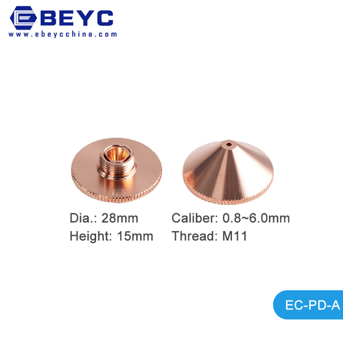 Ebeyc T2 T3 Copper Fiber Laser Nozzles Holder For Precitec Raytools Wsx Laser Cutter