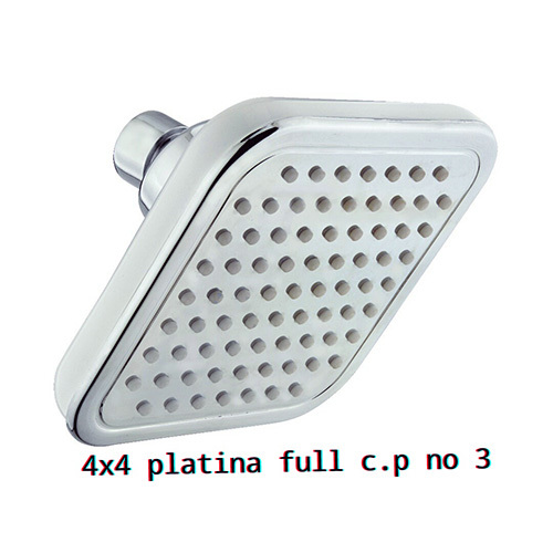 4 x 4 inch Platina Full Overhead Shower