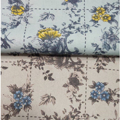 Printed Poplin Shirting Fabric