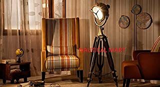 Vintage Nautical Antique Style 19Th Century Francis Search Light