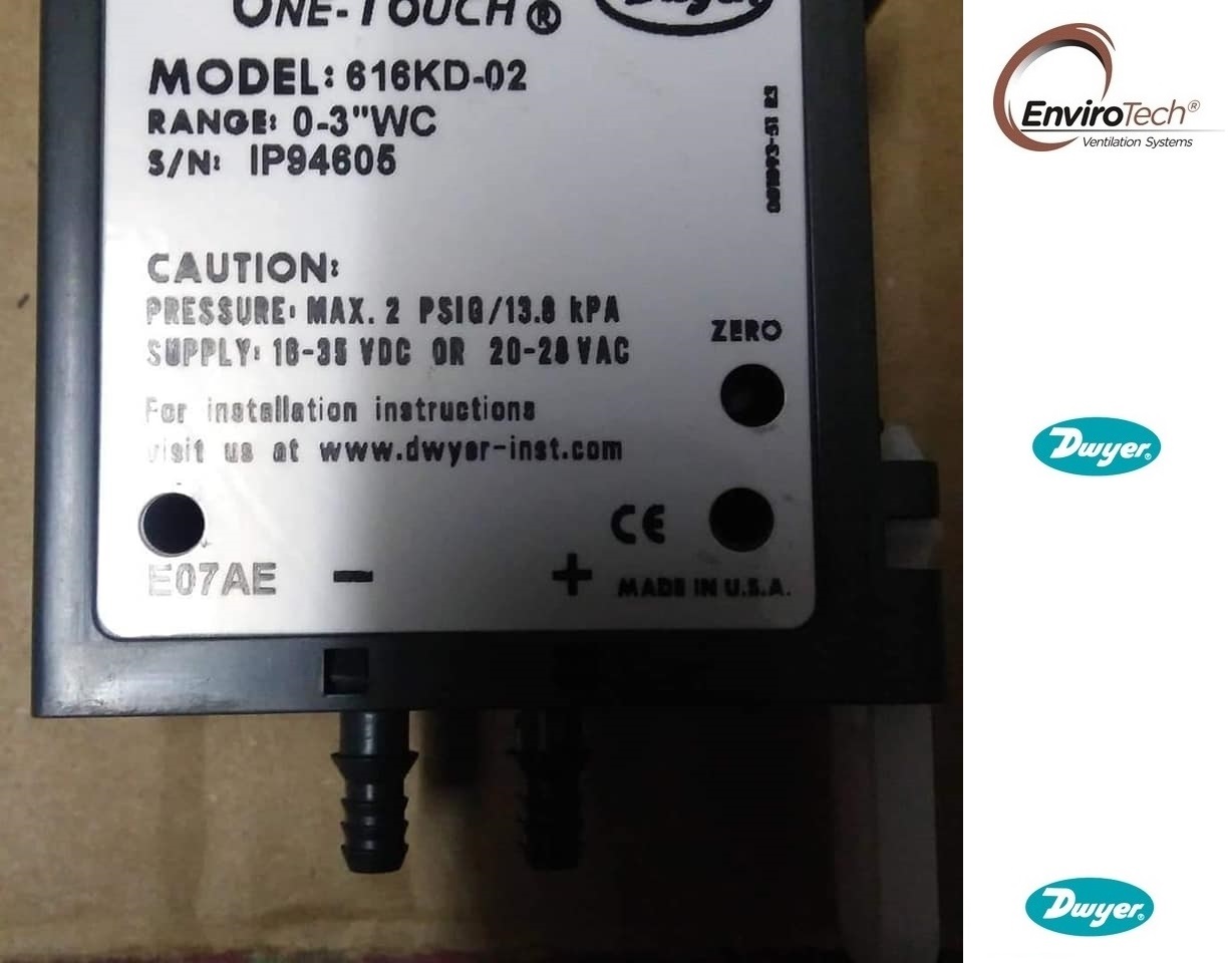Dwyer 616KD-A-05-V Differential Pressure Transmitter