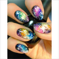 Three Beauties Nail Art High Resolution