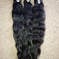 Factory Price Quality Machine Weft Curly Human Hair Extensions