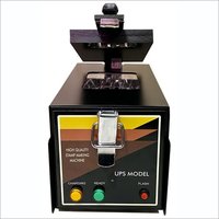 3 Tube Pre Ink Stamp Making Machine - Color: Black