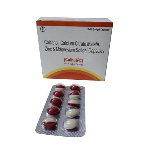 Calcitriol Calcium Citrate Malate Zinc And Magnesium Softgel Capsules