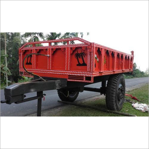 Tipping Tractor Trolley