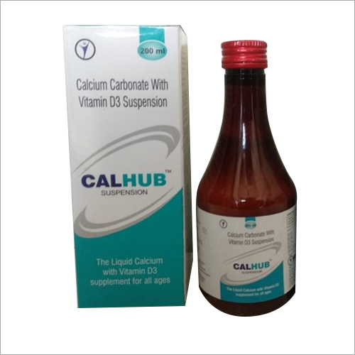 200 ml Calcium Carbonate With Vitamin D3 Suspension