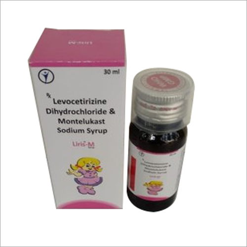 30 ml Levocetirizine Dihydrochloride And Montelukast Sodium Syrup