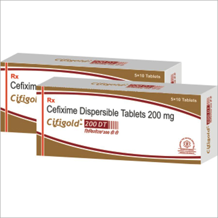 Cefixime Dispersible Tablet  200 mg By PHARMA SYNTH FORMULATIONS LTD