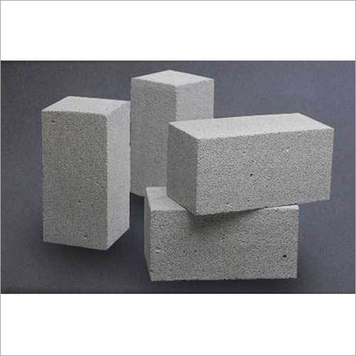 Lightweight AAC Block - Cement Material, Multiple Sizes Available , Grey Color, Heat Resistant & Water Resistant