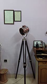 Nautical Collection Handmade Retro Hexagon Style Nautical Tripod Floor Lamp By NauticalMart