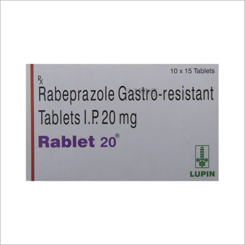 20 mg Rabeprazole Gastro Resistent Tablets IP
