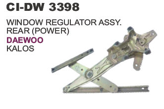 Window Regulator Assy Rear Daewoo Kalos