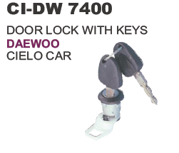Door Lock with Keys Daewoo Cielo Car