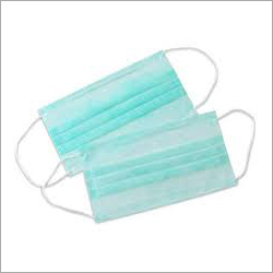 2 Ply Face Mask - Non Woven, Standard Size | Application: Hospitals, Clinics, Labs, Function: Protection from Germs, Gender: Unisex