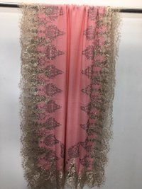 Pashmina French Lace With Crystal Stole