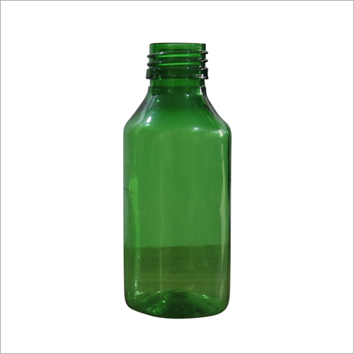 100 ml Round Green Bottle