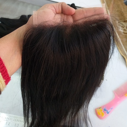 Straight Human Hair 5x5 Lace Closure remy hair