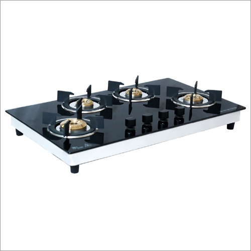 Four Burner Stainless Steel Gas Stove