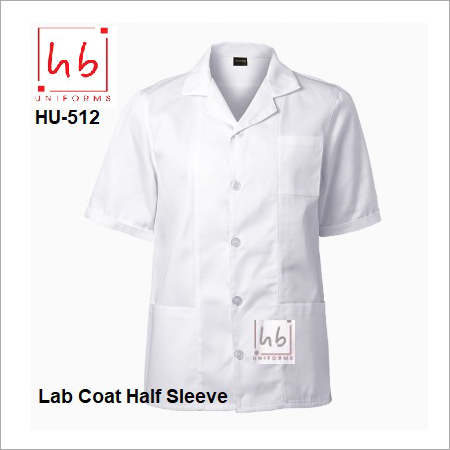 Lab Coat Half Sleeve