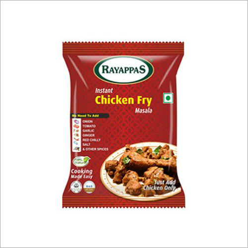 Instant Chicken Fry Masala - 30g Packet | 100% Natural Powder Blend, No Need for Onion, Tomato, Garlic, Ginger, Red Chilly, or Salt