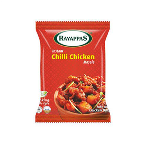 Instant Chilli Chicken Masala - 50 g Packet | Pure Powder Blend, 4 Months Shelf Life, Delightfully Spiced for Authentic Taste