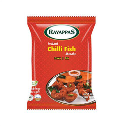 Instant Chilli Prawn And Fish Masala - 50 g Packets, Powder Form | Spicy Taste, 4 Months Shelf Life, Store in Dry Place